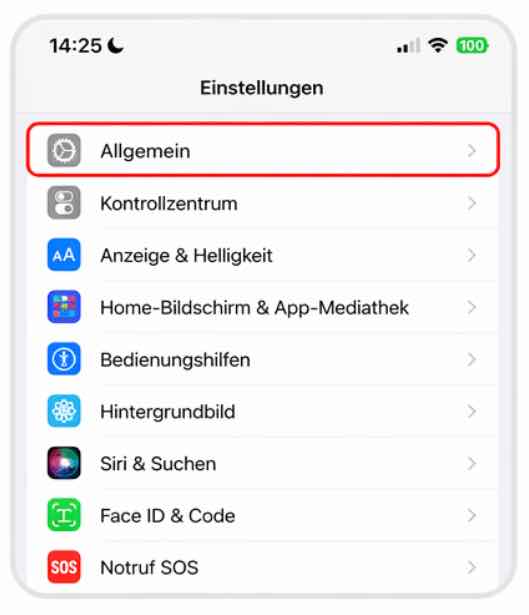 Apple Schritt 2